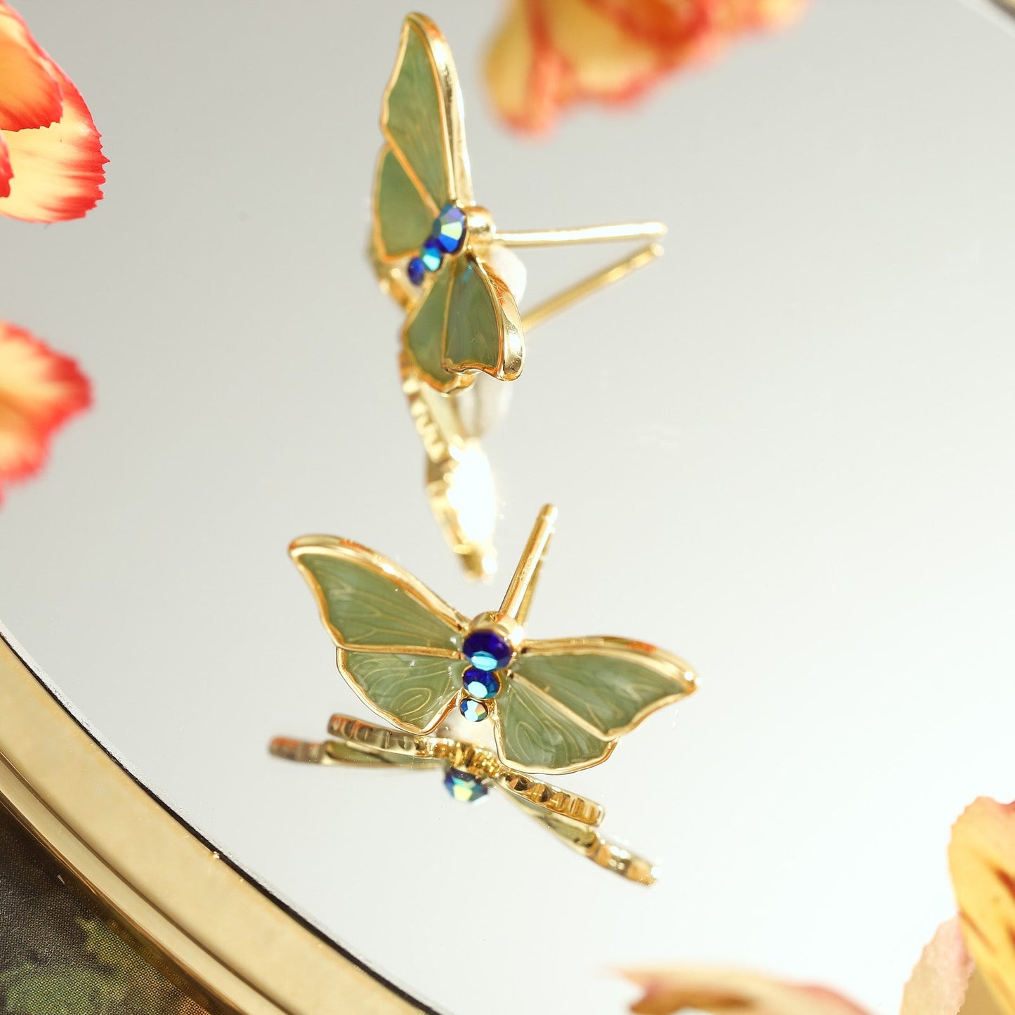 Butterfly Stud Earrings