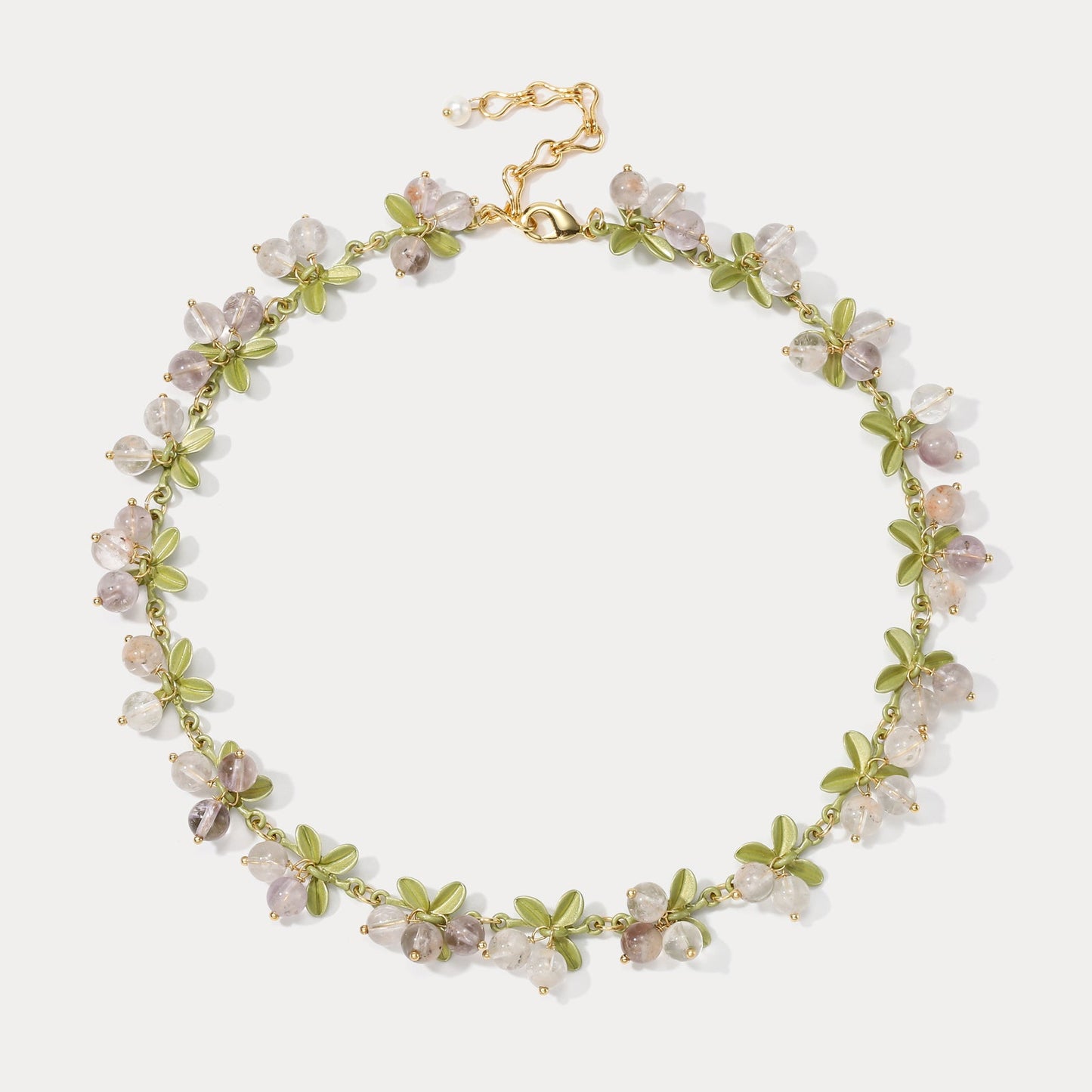 Transparency Berry Necklace