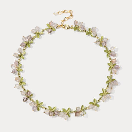 Transparency Berry Necklace
