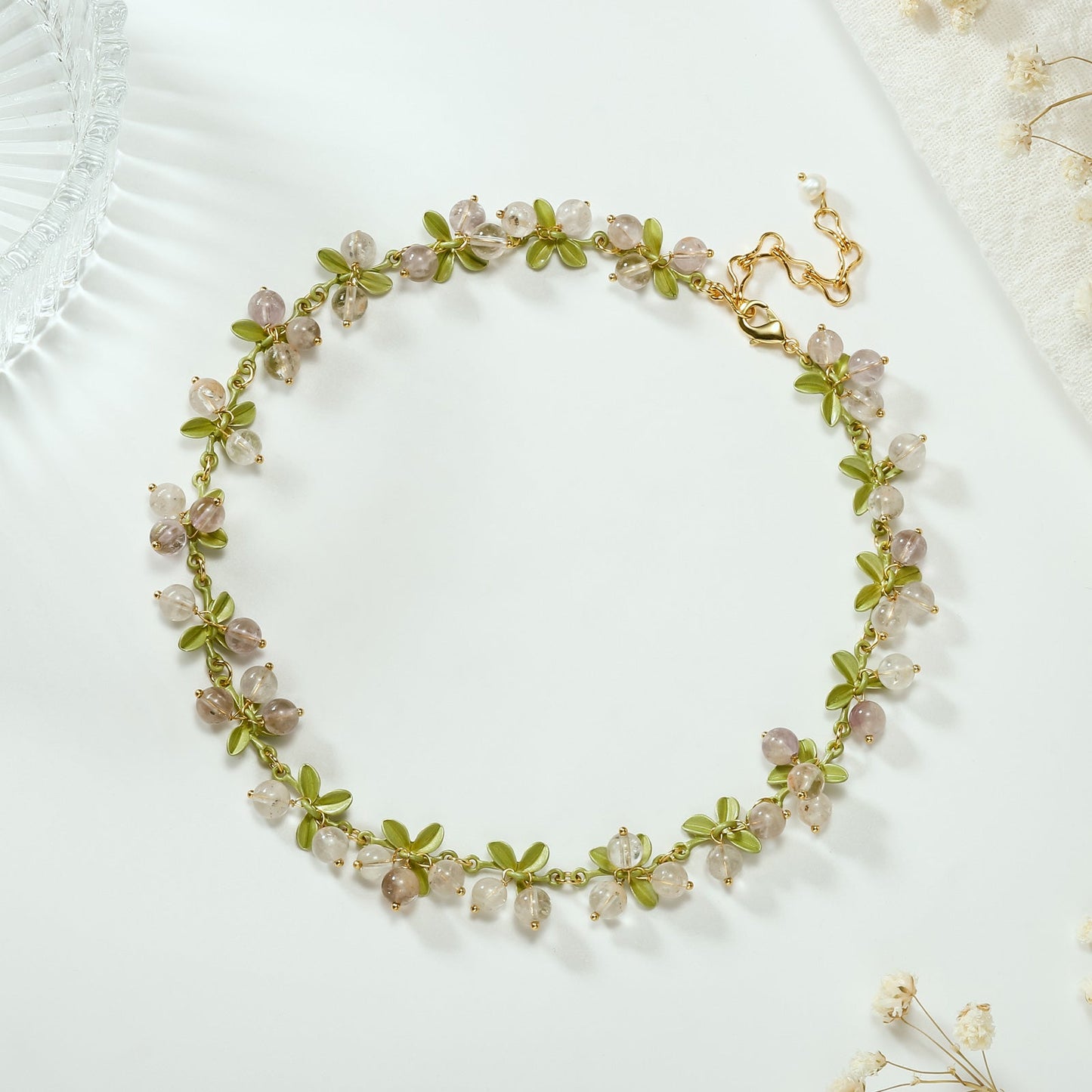 Transparency Berry Necklace