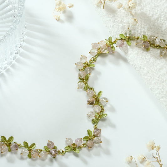 Transparency Berry Necklace