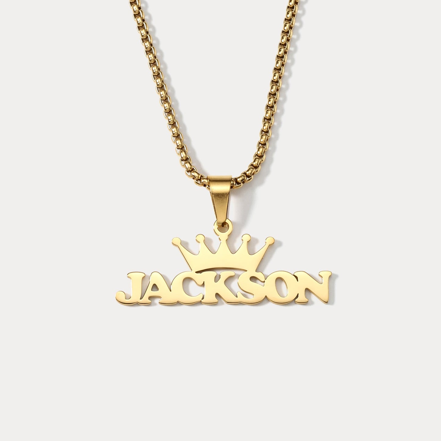 Crown Custom Name Necklace