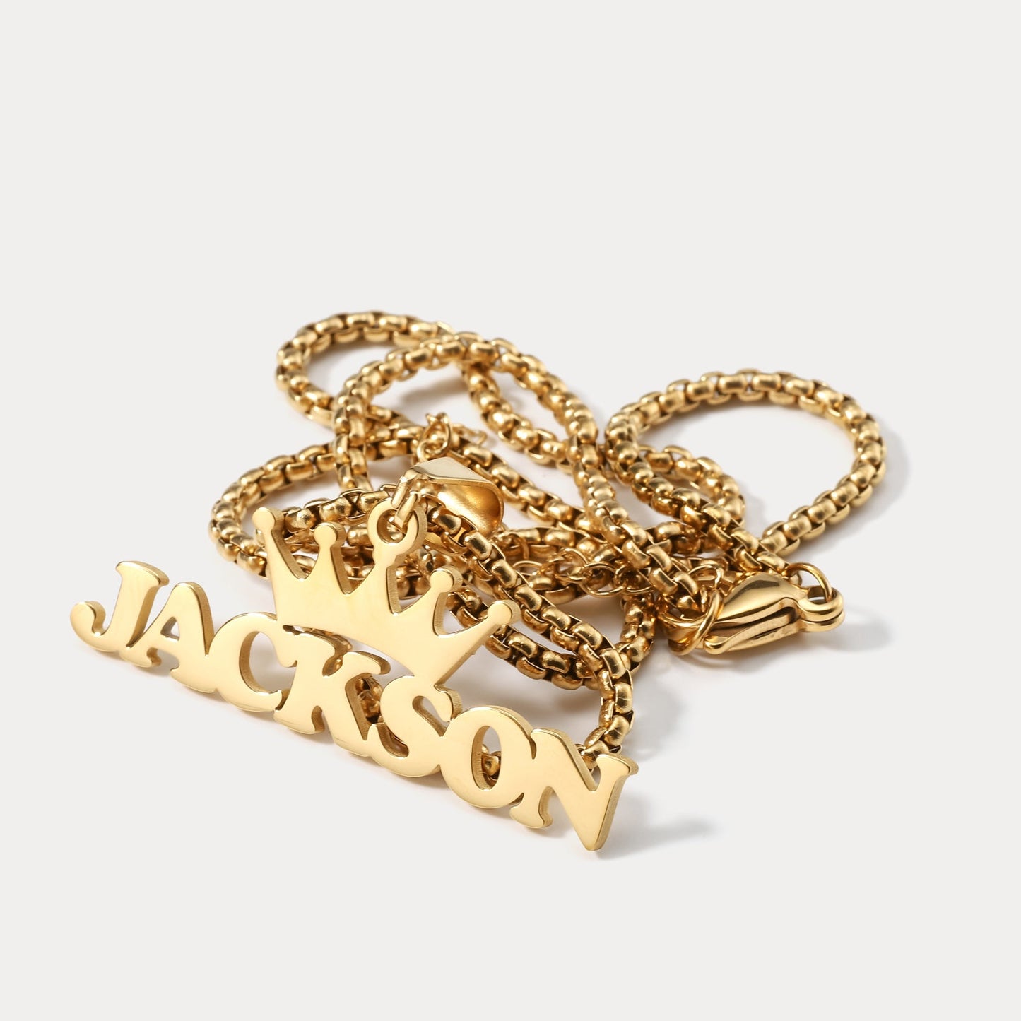 Crown Custom Name Necklace