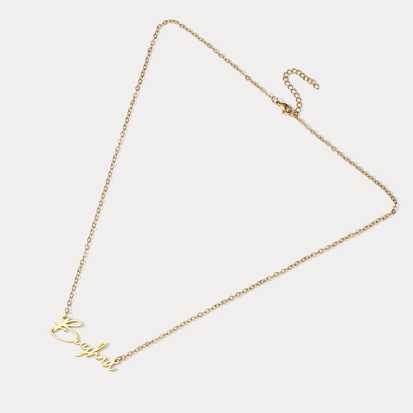 Custom Nameplate Necklace