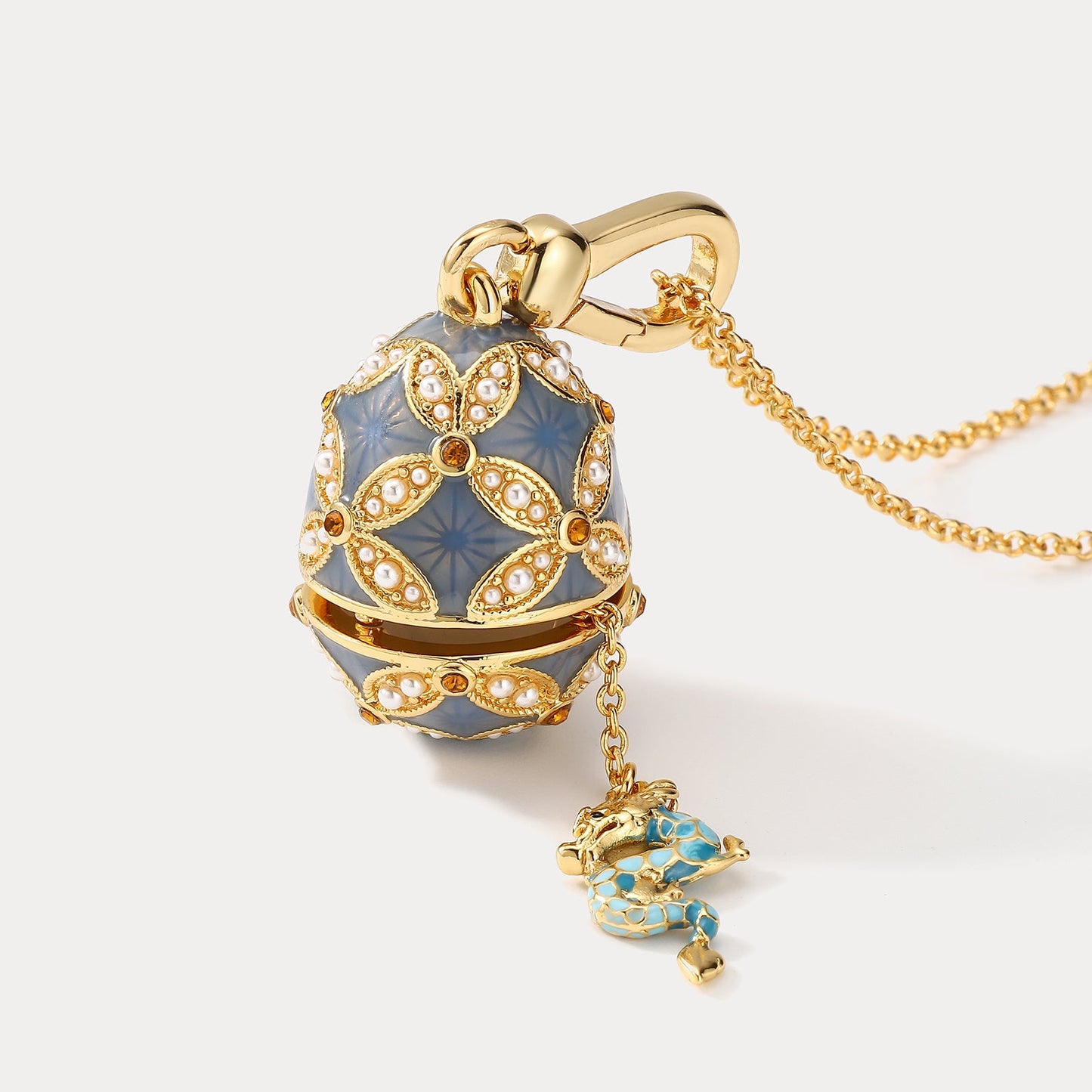 Dragon Egg Locket Necklace
