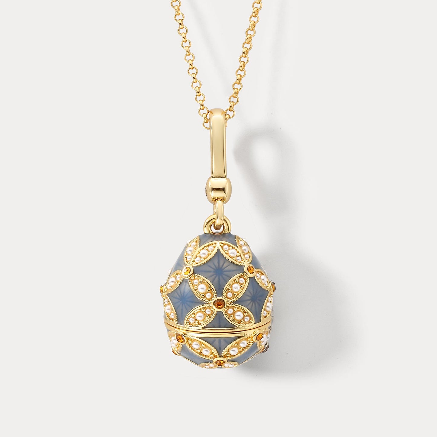 Dragon Egg Locket Necklace