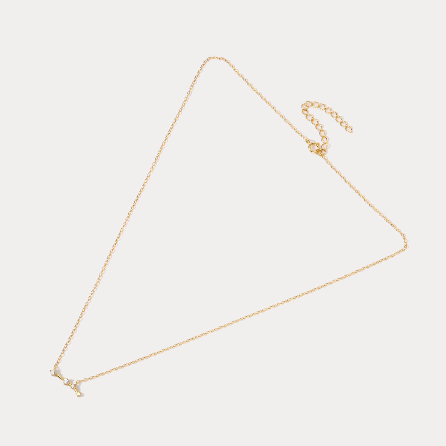 Constellation Silver Necklace - Aries