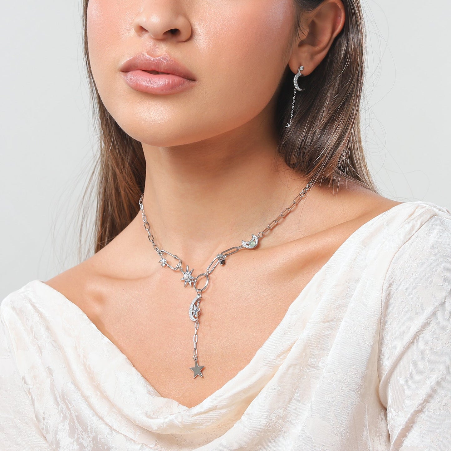 Guardian of the Stars and Moon Necklace