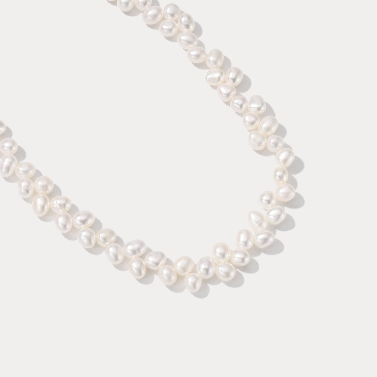 Interlaced Pearl Necklace