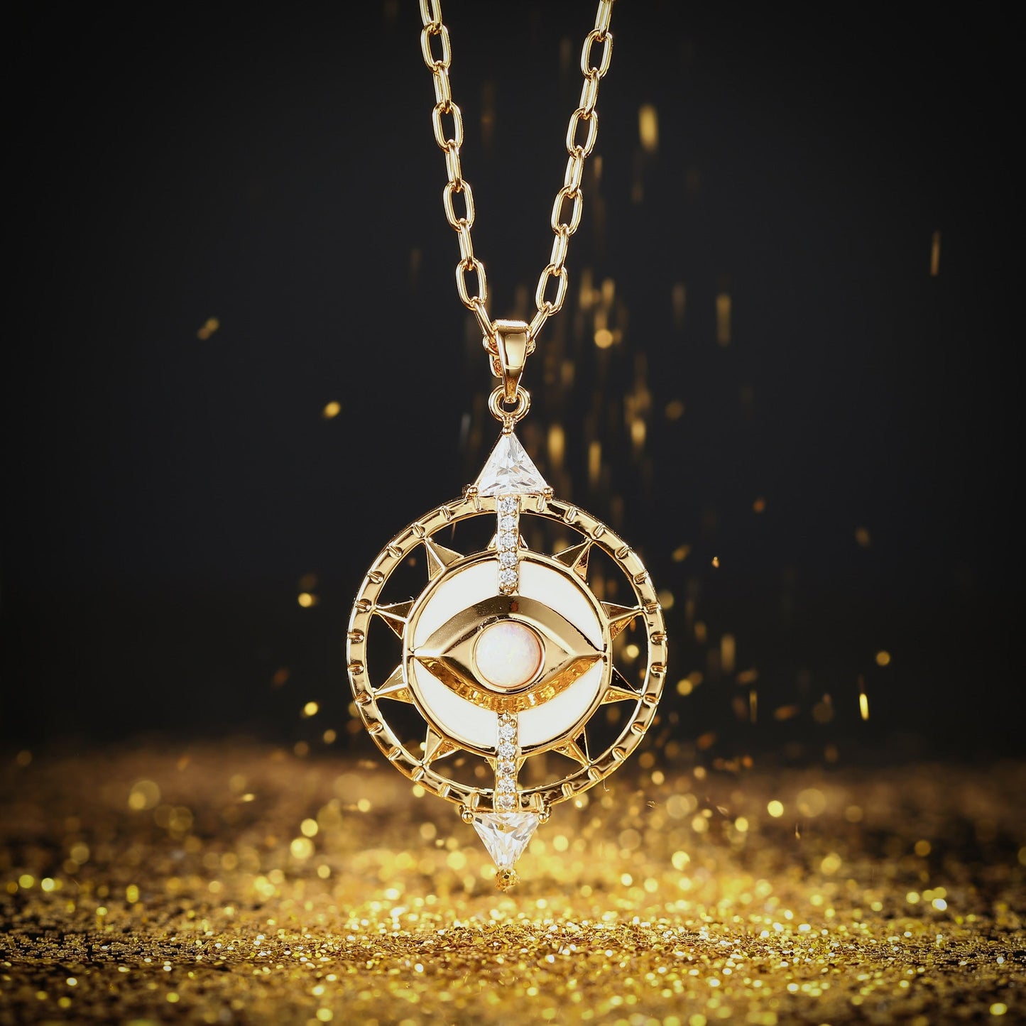 Cosmic Evil Eye Necklace