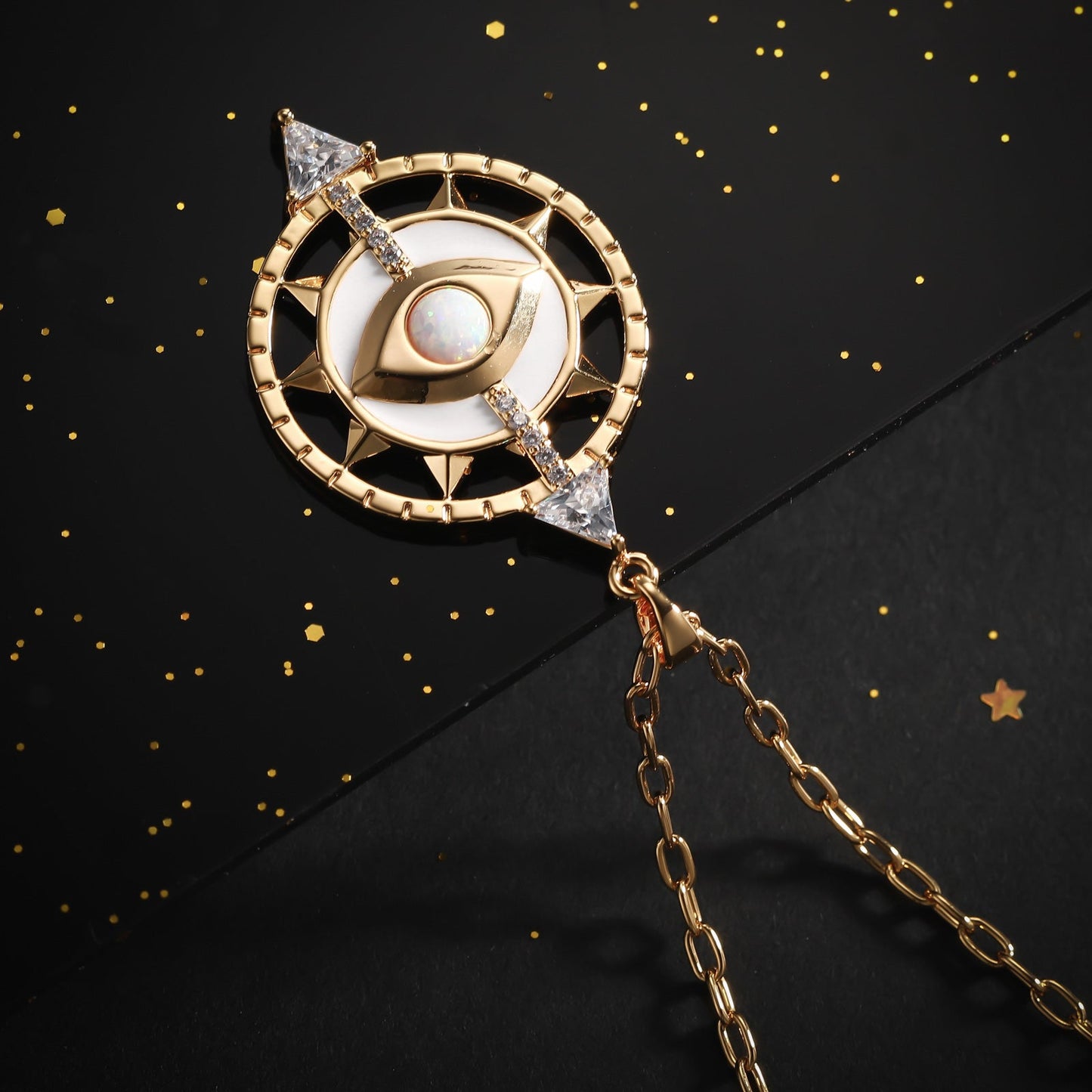 Cosmic Evil Eye Necklace