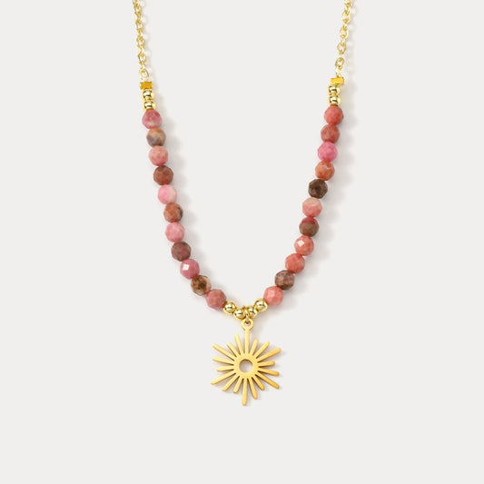 Sun Beaded Necklace