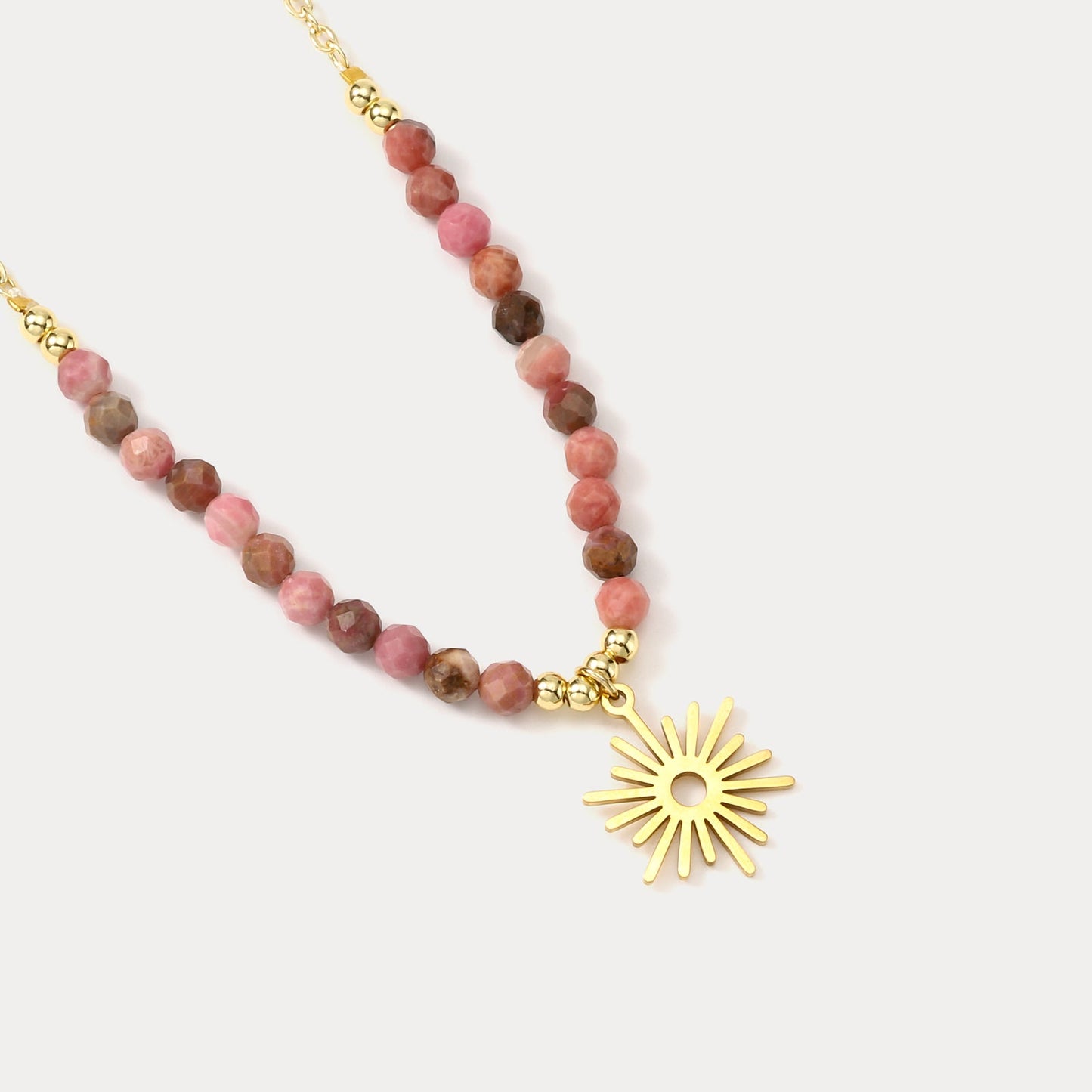 Sun Beaded Necklace