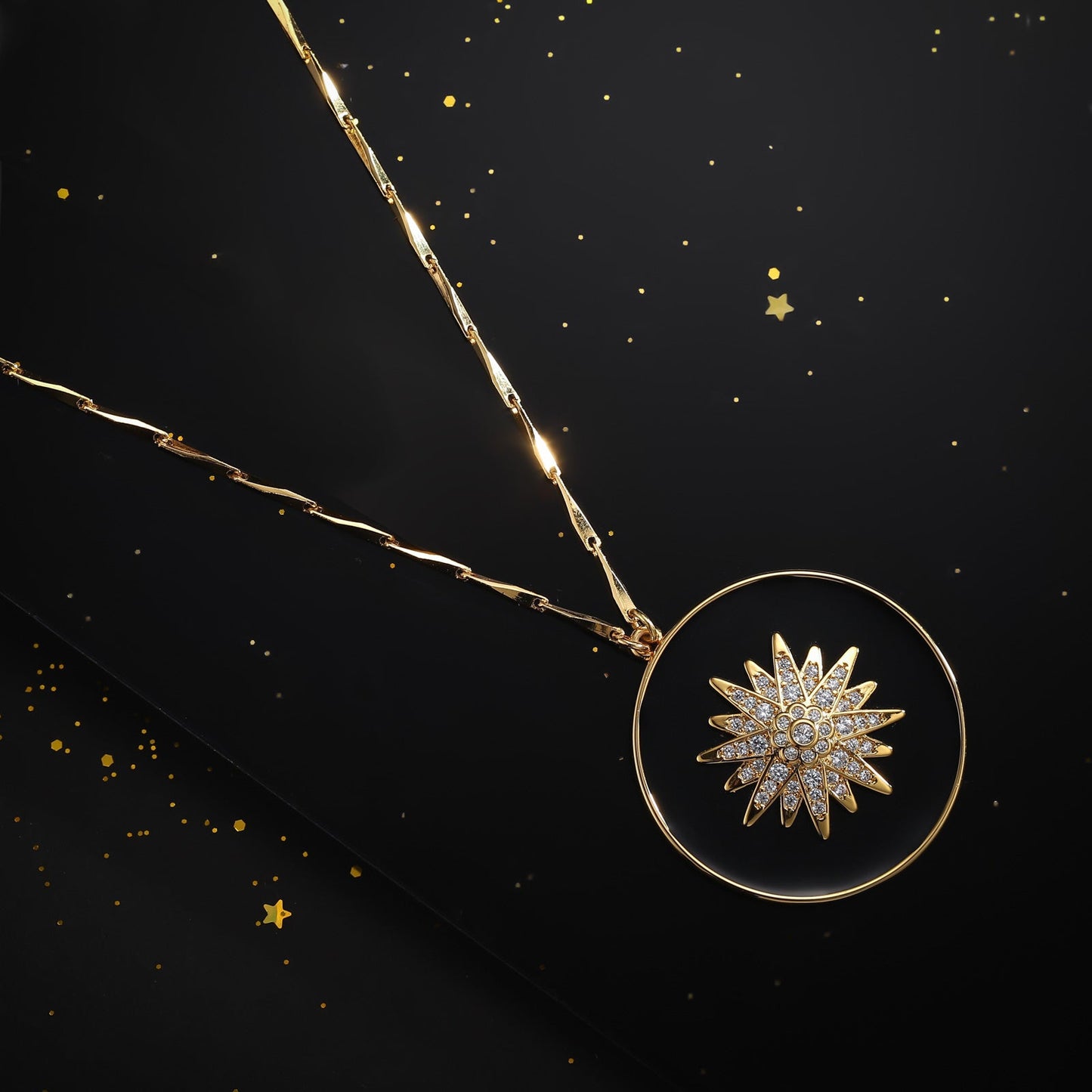 Eight-pointed Star Necklace