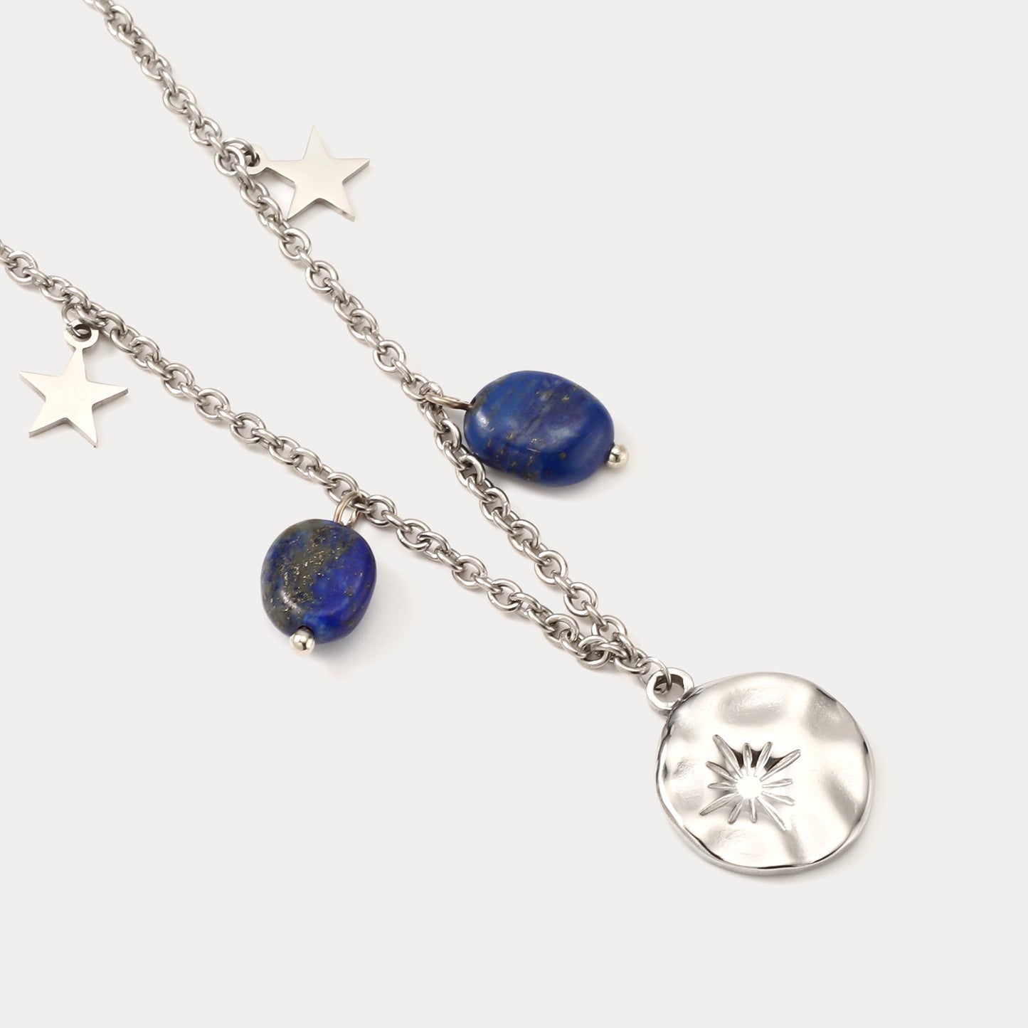 Compass Beaded Necklace