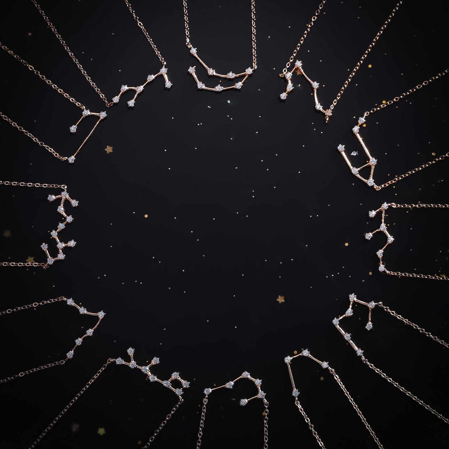 Rose Gold Constellation Necklace