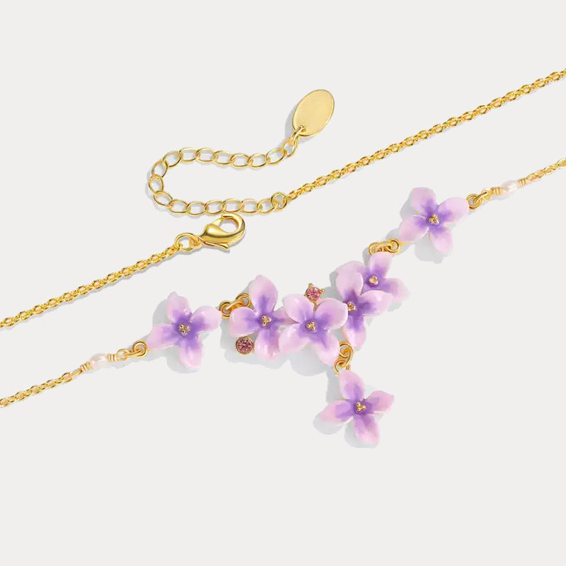 Early Lilac Necklace