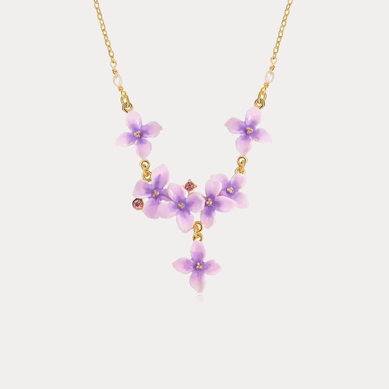 Early Lilac Necklace