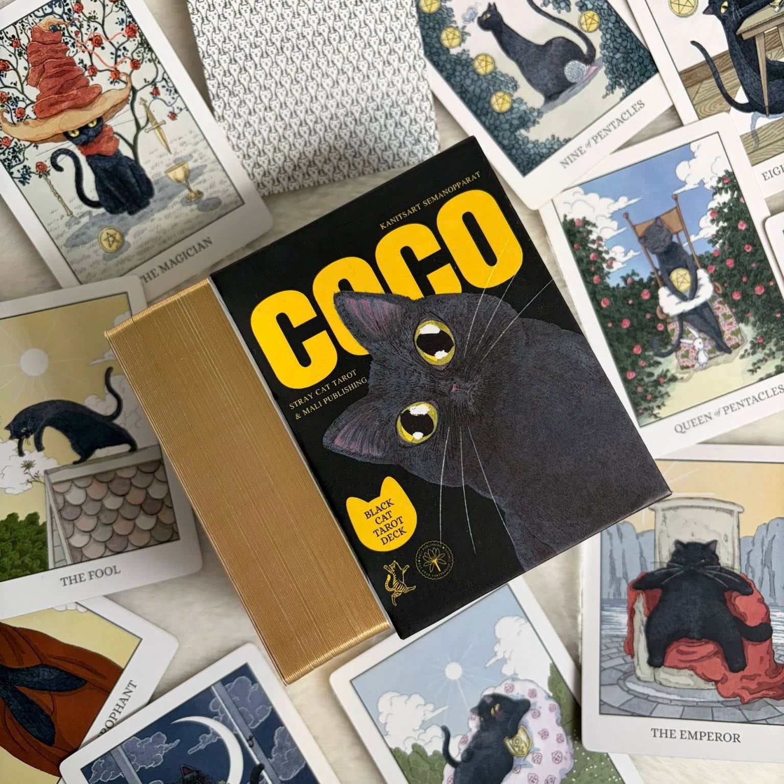 Coco Black Cat Tarot POCKET Edition
