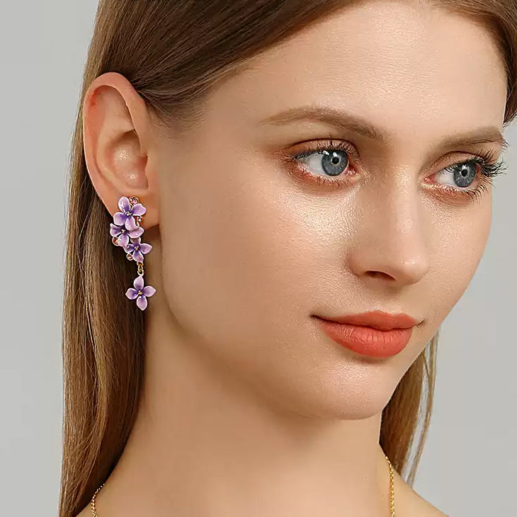 Early Lilac Earrings
