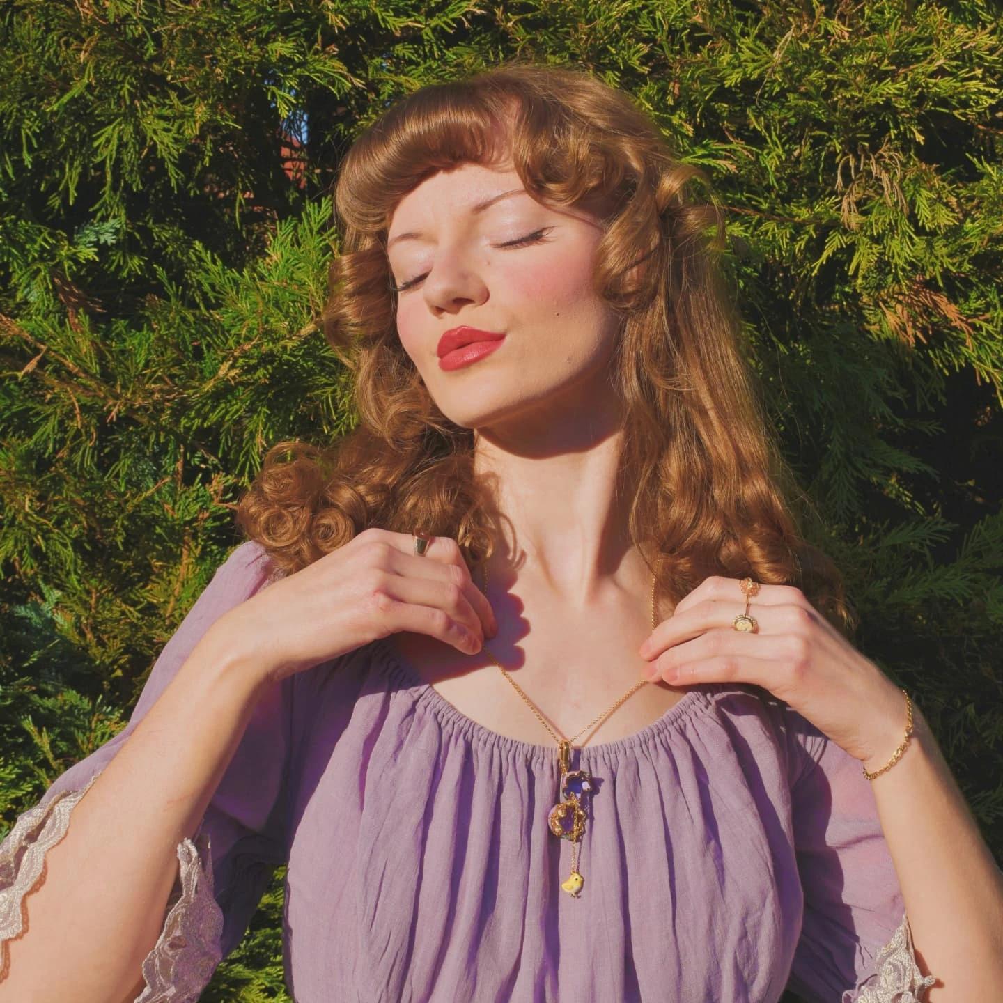 Chicken in Egg Locket Necklace