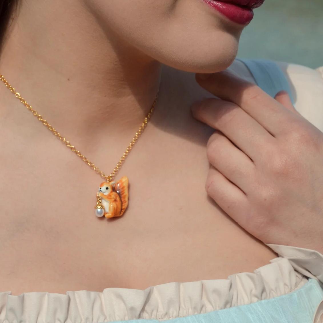 Squirrel Necklace