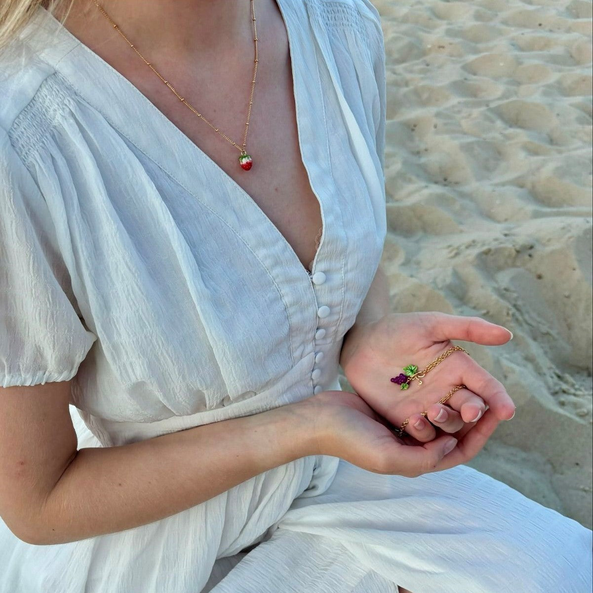 Strawberry Necklace