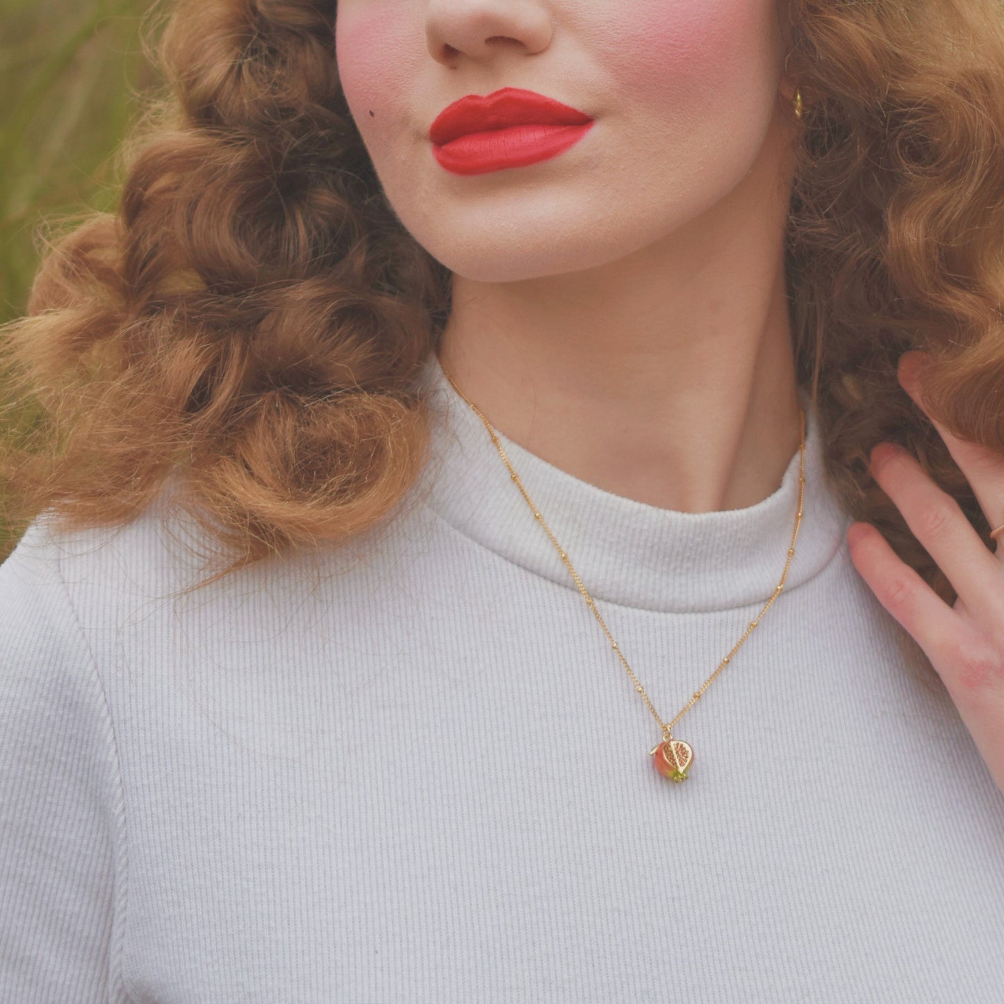 Pomegranate Necklace