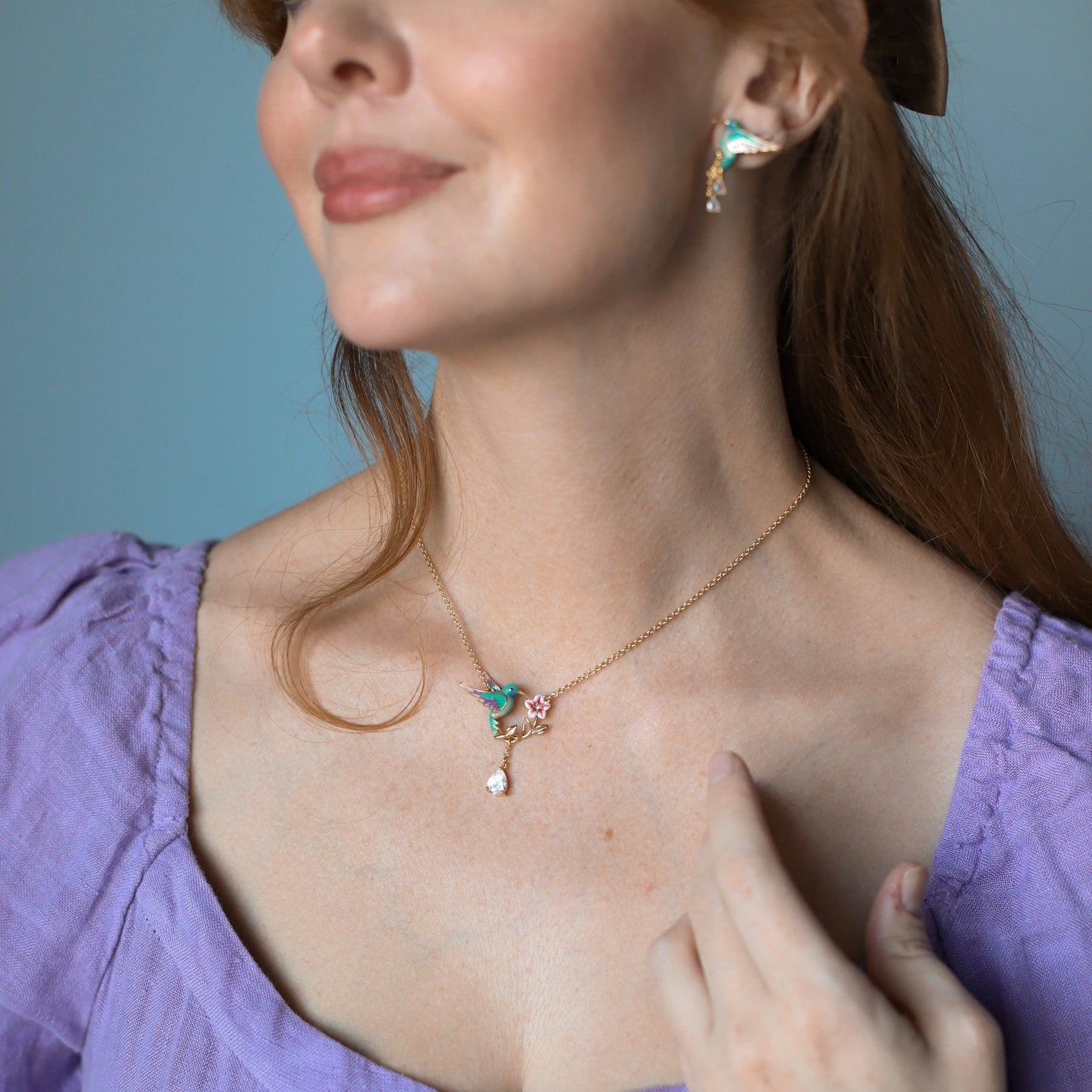 Hummingbird Necklace