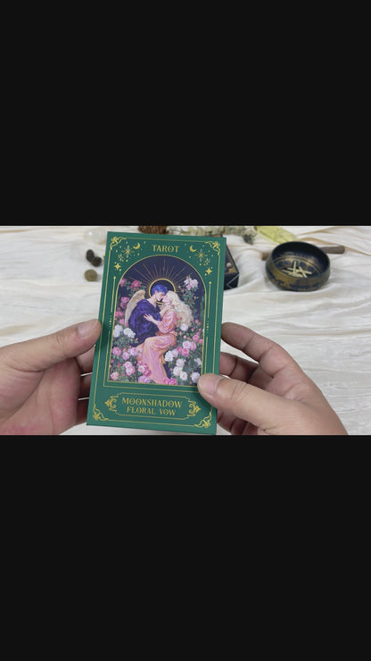 🌿Tarot Voto Floral Moonshadow — Edición Coleccionista🌸