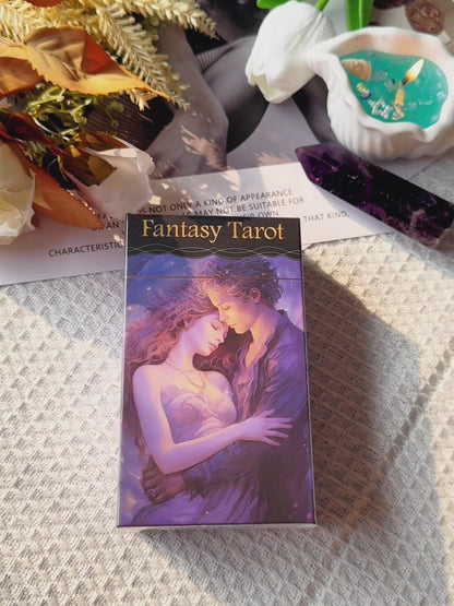 💜🔮Sueña en Morado con Tarot Fantasía 🌌🃏✨