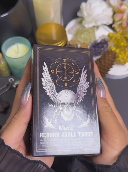 💀🖤Despierta tu espíritu con el Tarot Calavera Renacida ⚰️🔥