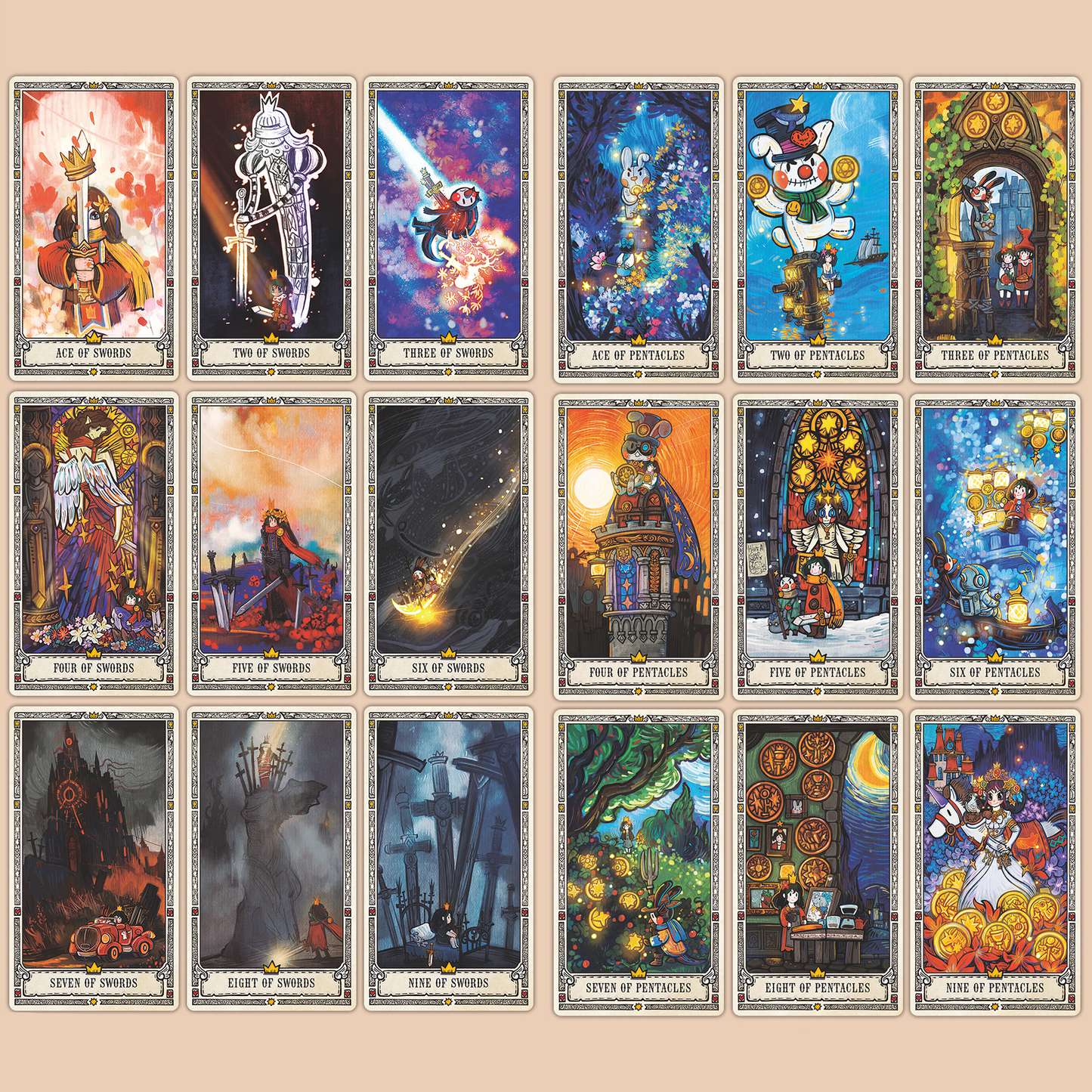 Love and Courage Quest Tarot