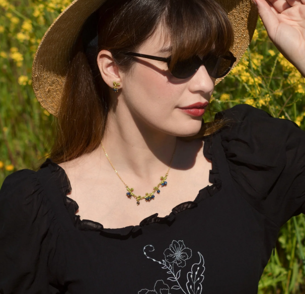 Blueberry Necklace