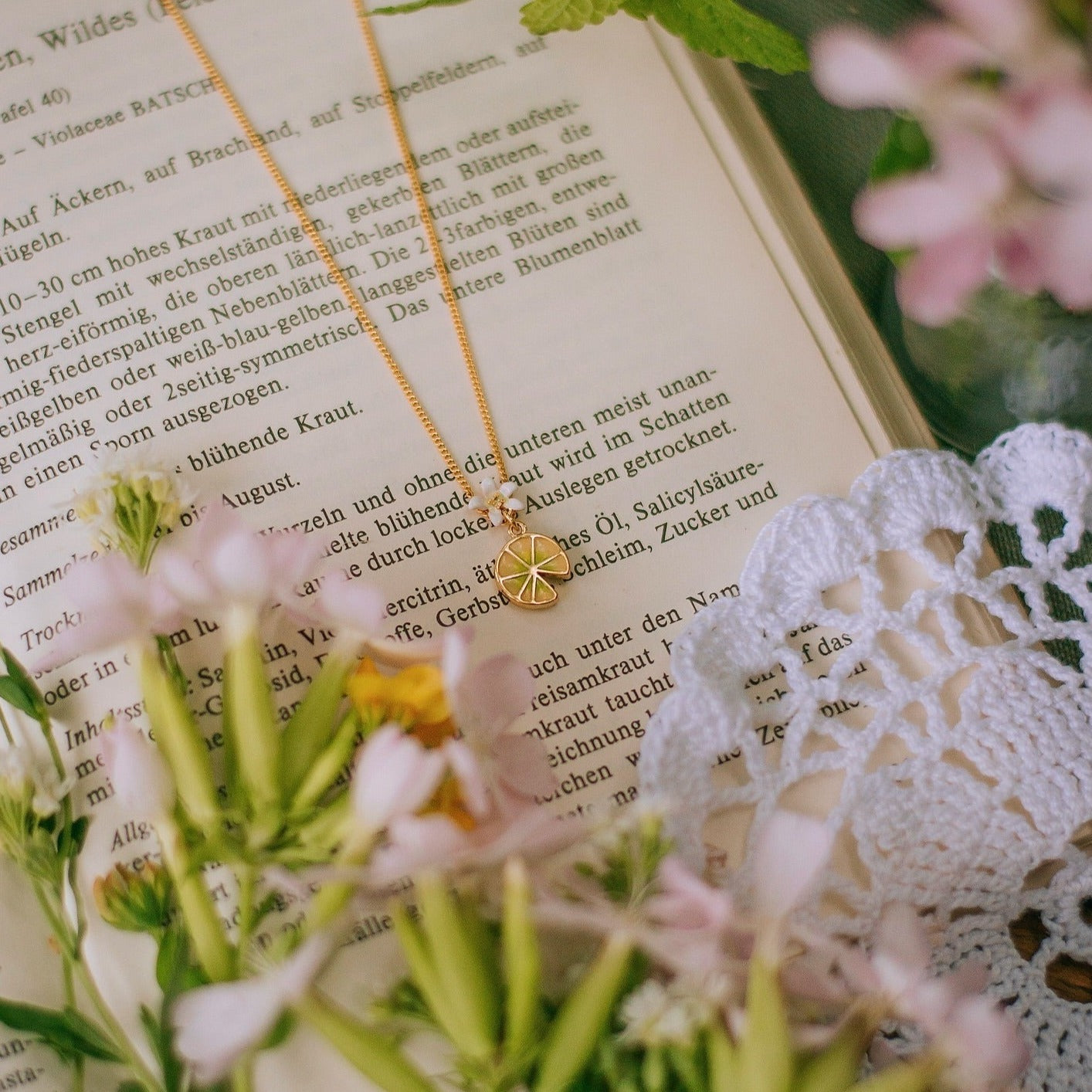 Lemon Juice Necklace