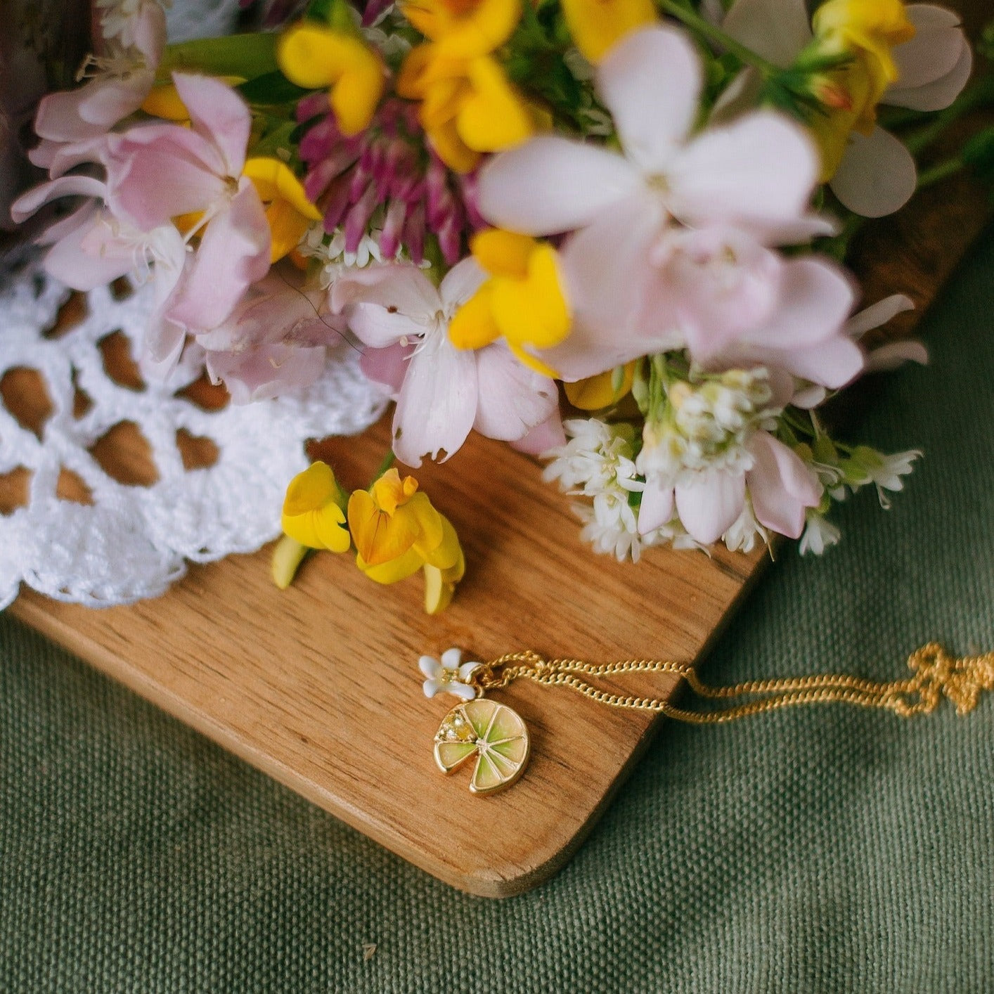 Lemon Juice Necklace