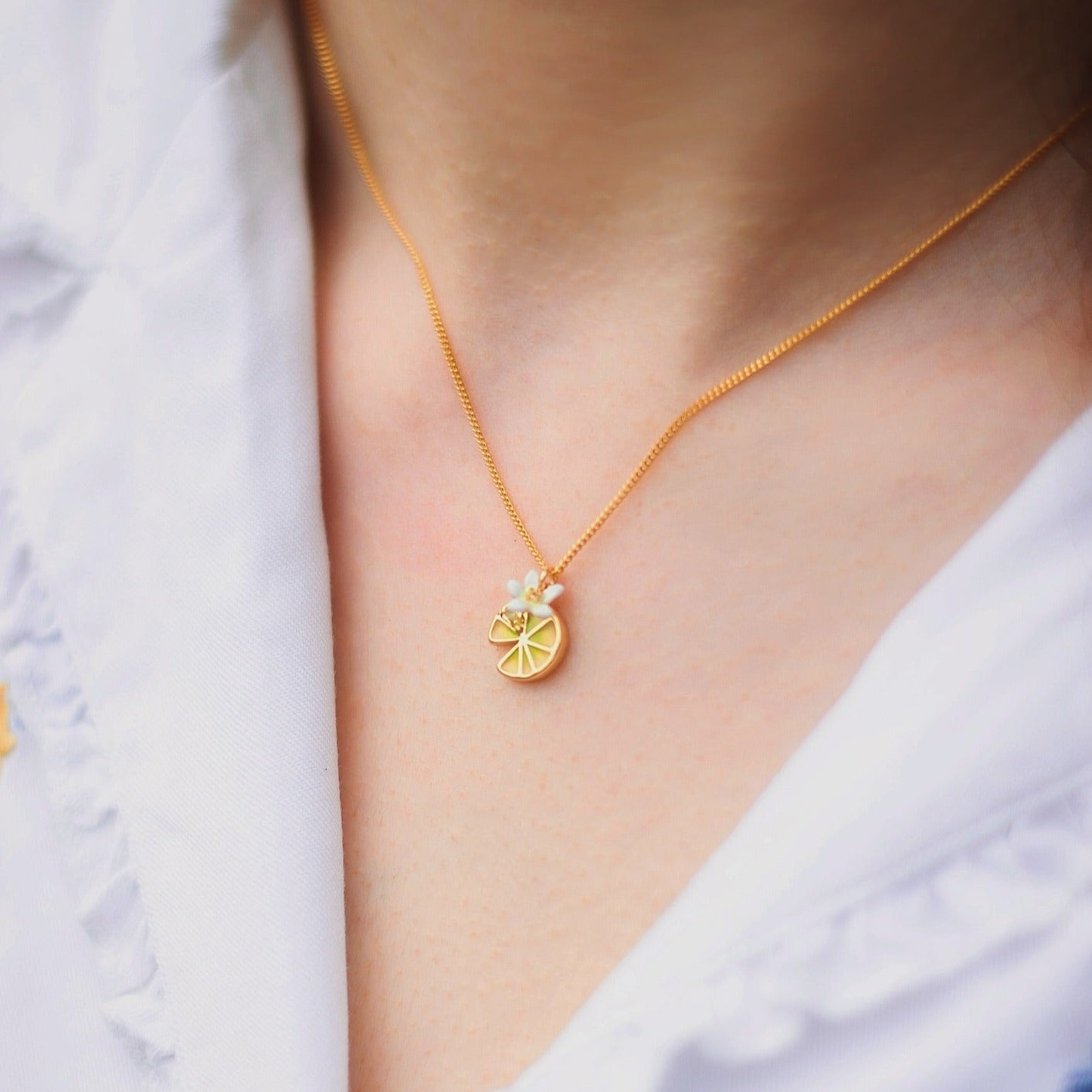 Lemon Juice Necklace