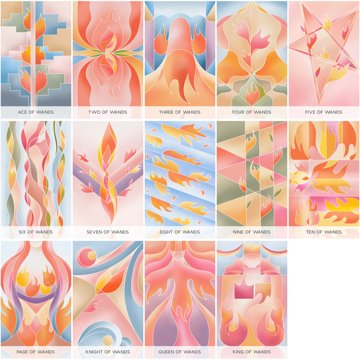 Geometric Dreamland Tarot