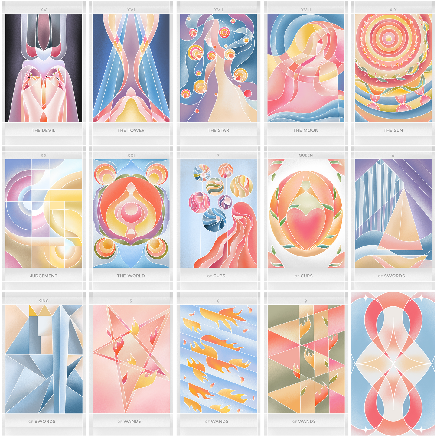 Geometric Dreamland Tarot