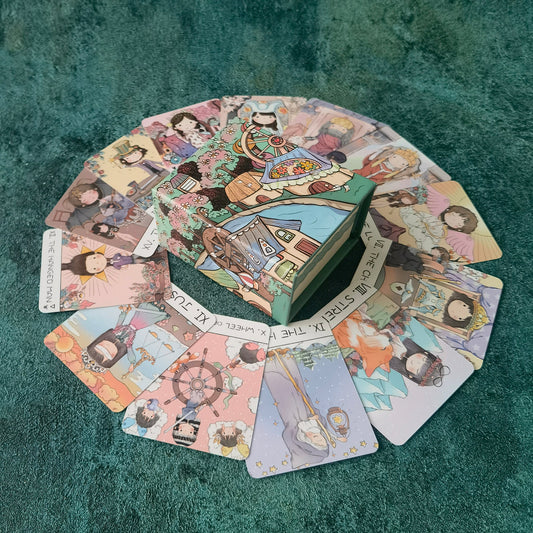 Mini Tarot del Caballero de la Miel