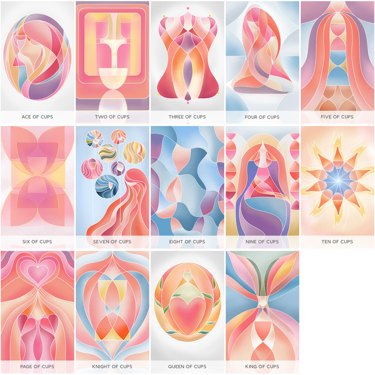 Geometric Dreamland Tarot