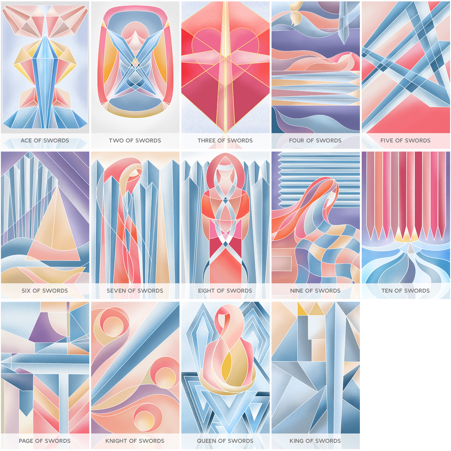 Geometric Dreamland Tarot