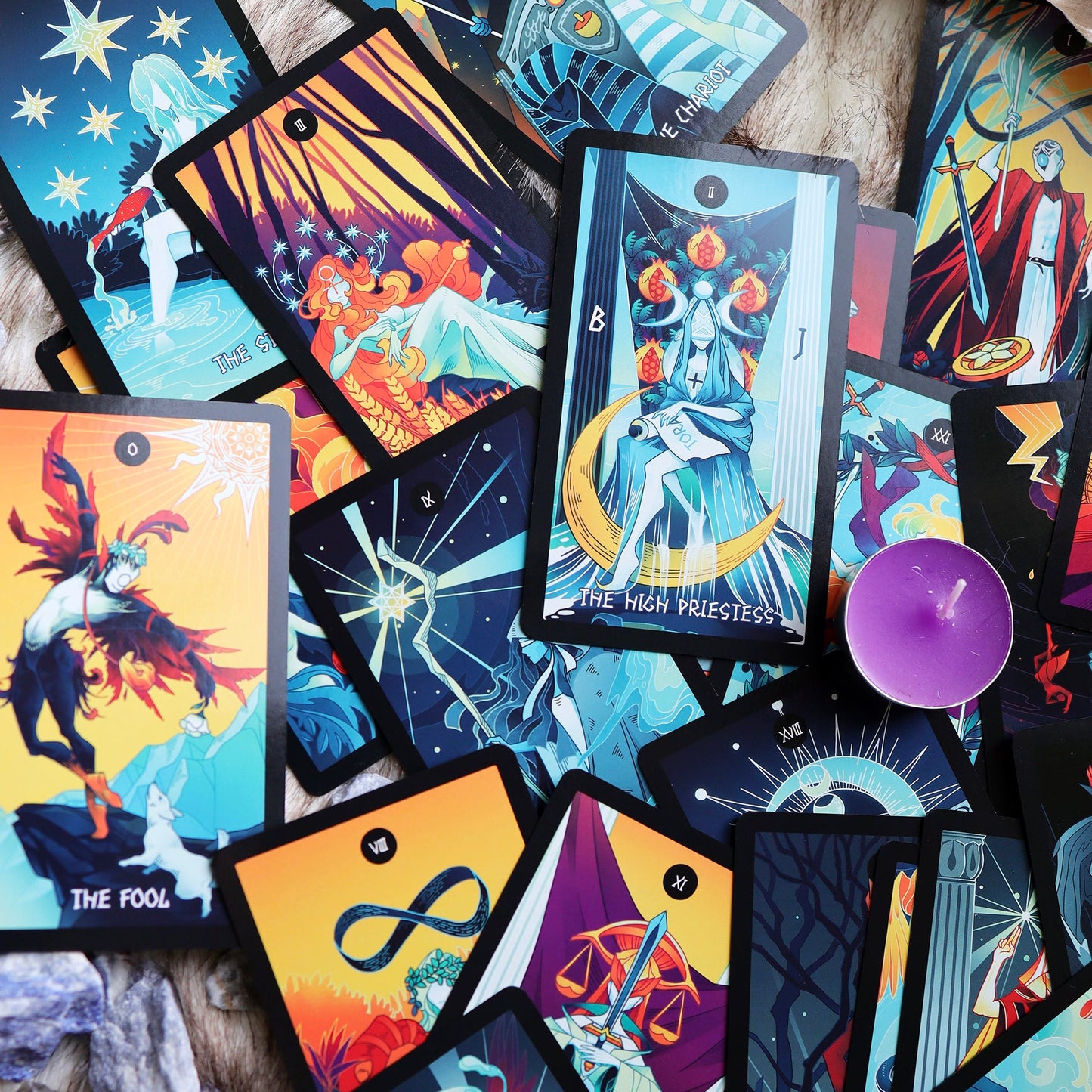 Elemental Strength Tarot
