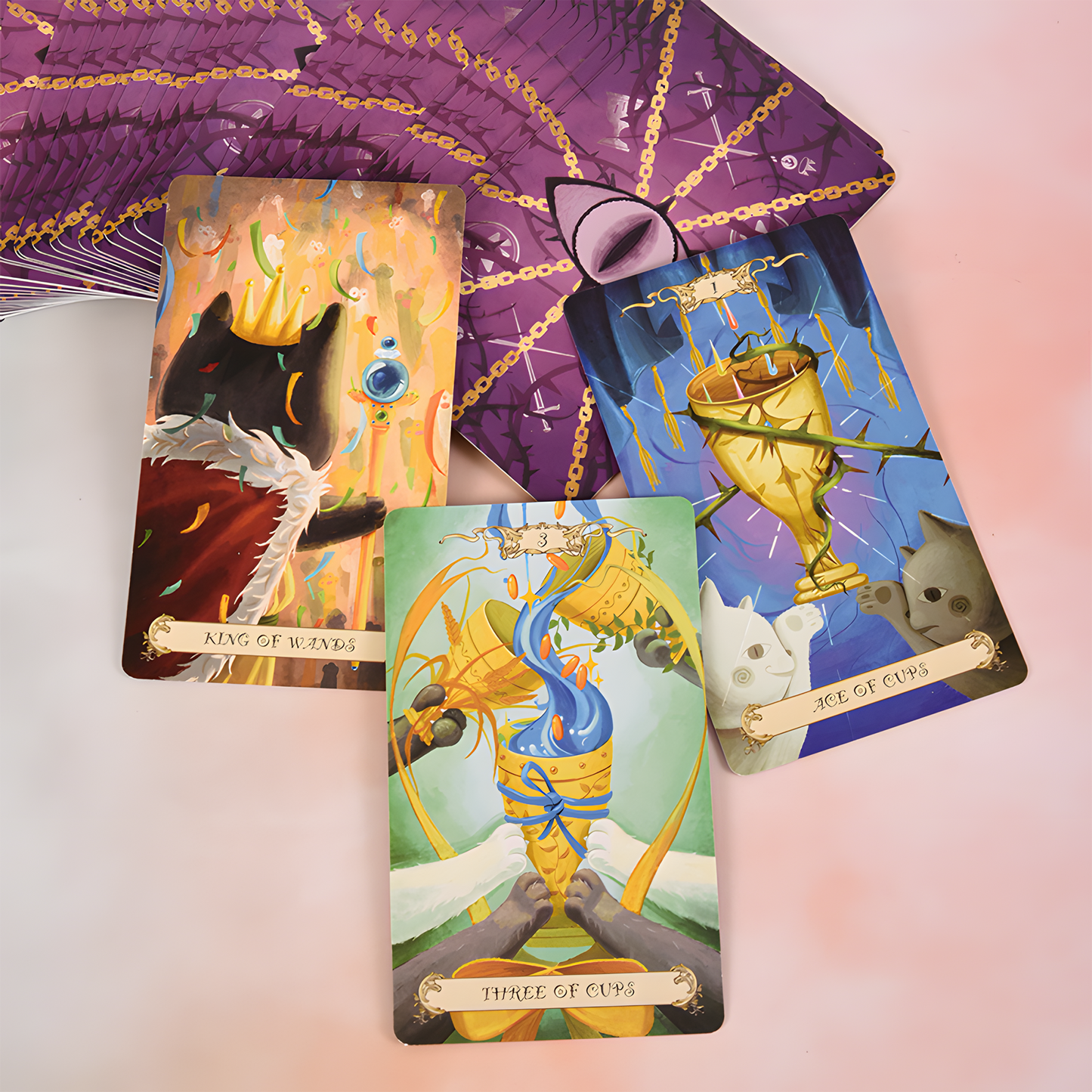 Fantasy Cat Kingdom Tarot