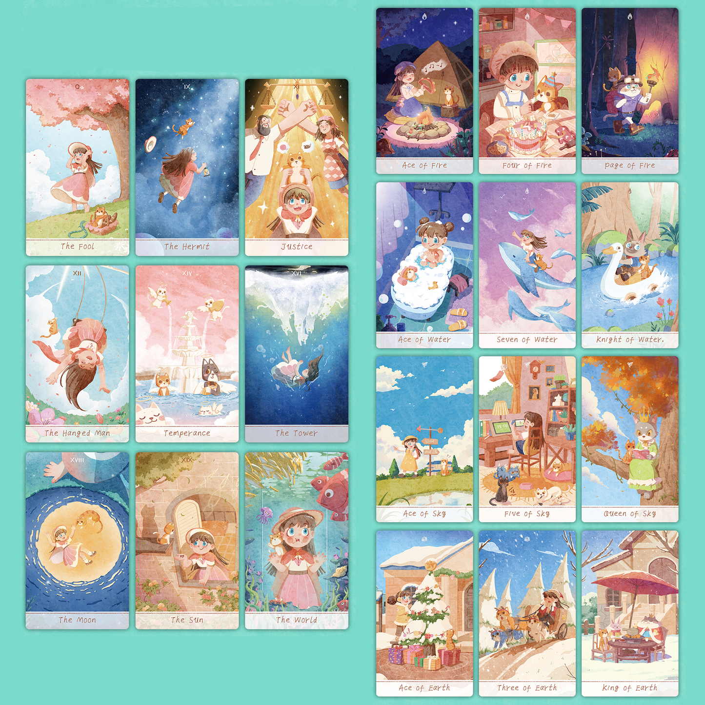 Mirasol and Caisie of the Year Tarot