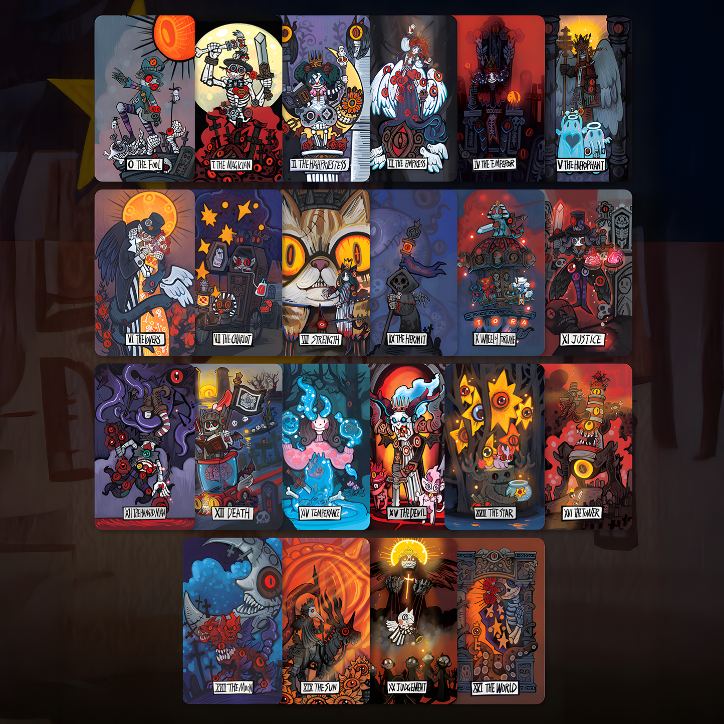 Whimsical Realm of Oddities Tarot