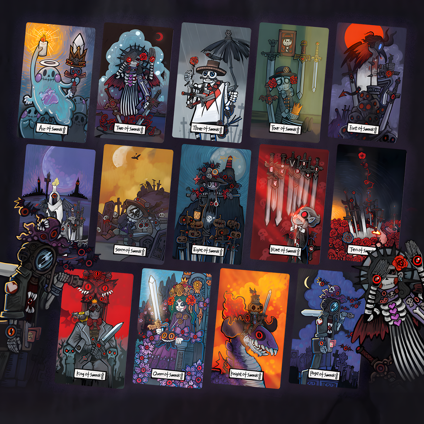 Whimsical Realm of Oddities Tarot