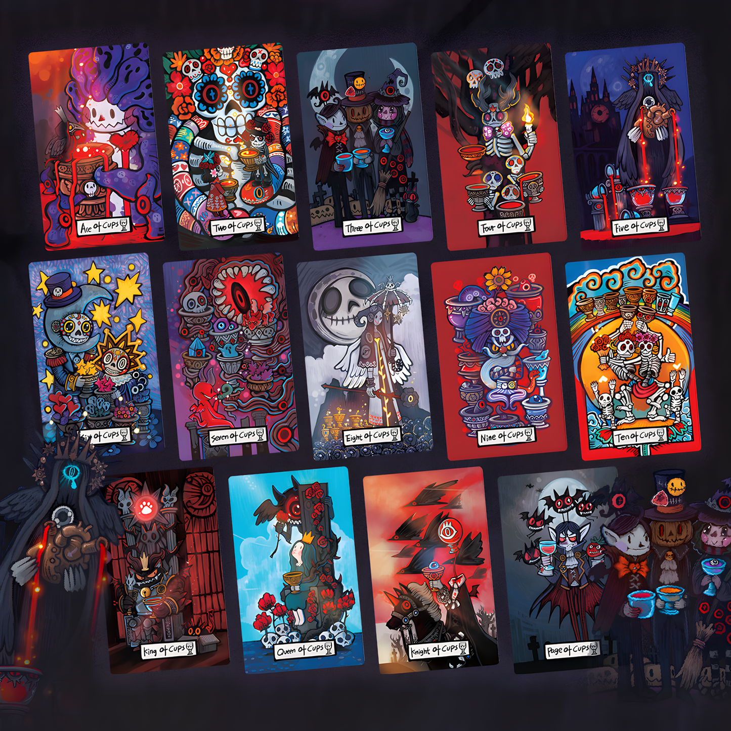 Whimsical Realm of Oddities Tarot