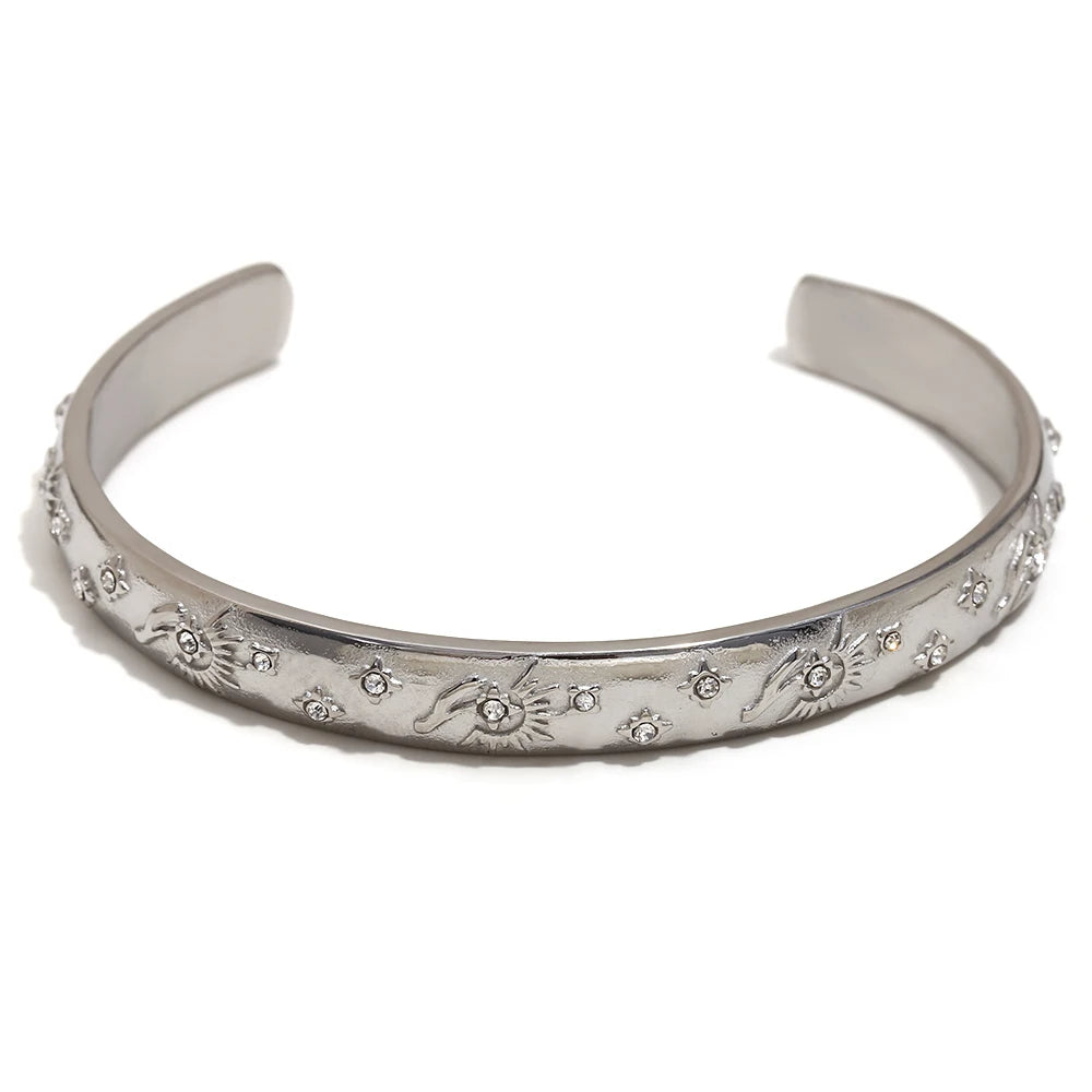 Tarot Card  Cuff Bracelet Gold | Silver