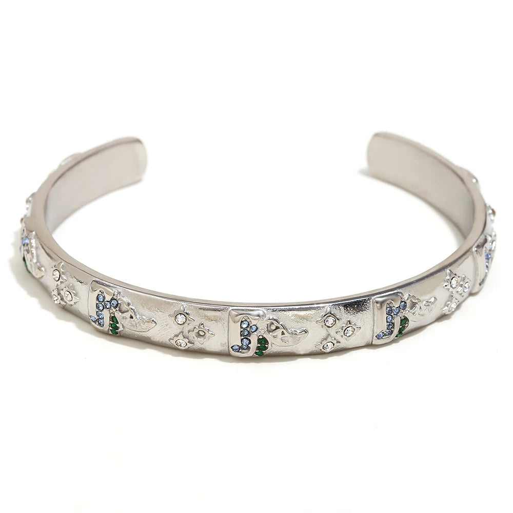 Tarot Card  Cuff Bracelet Gold | Silver